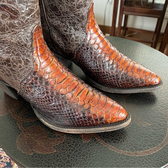 Dan Post Python Western Boots women’s size 7.5M - Picture 4 of 14